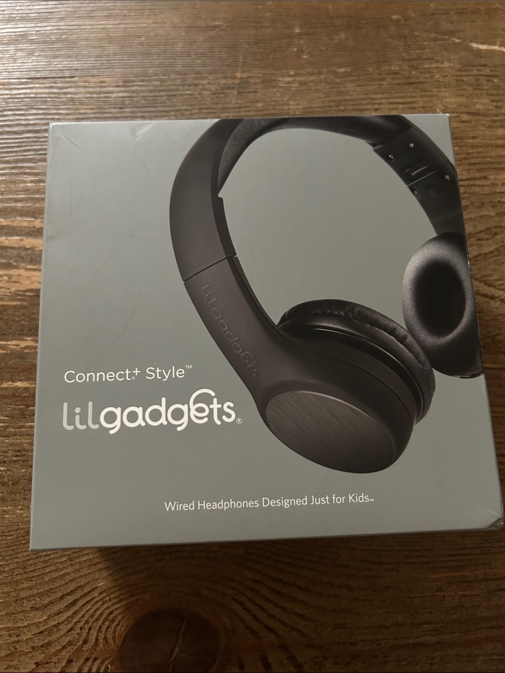 Connect+ Style Wired On-Ear Headphones - Black